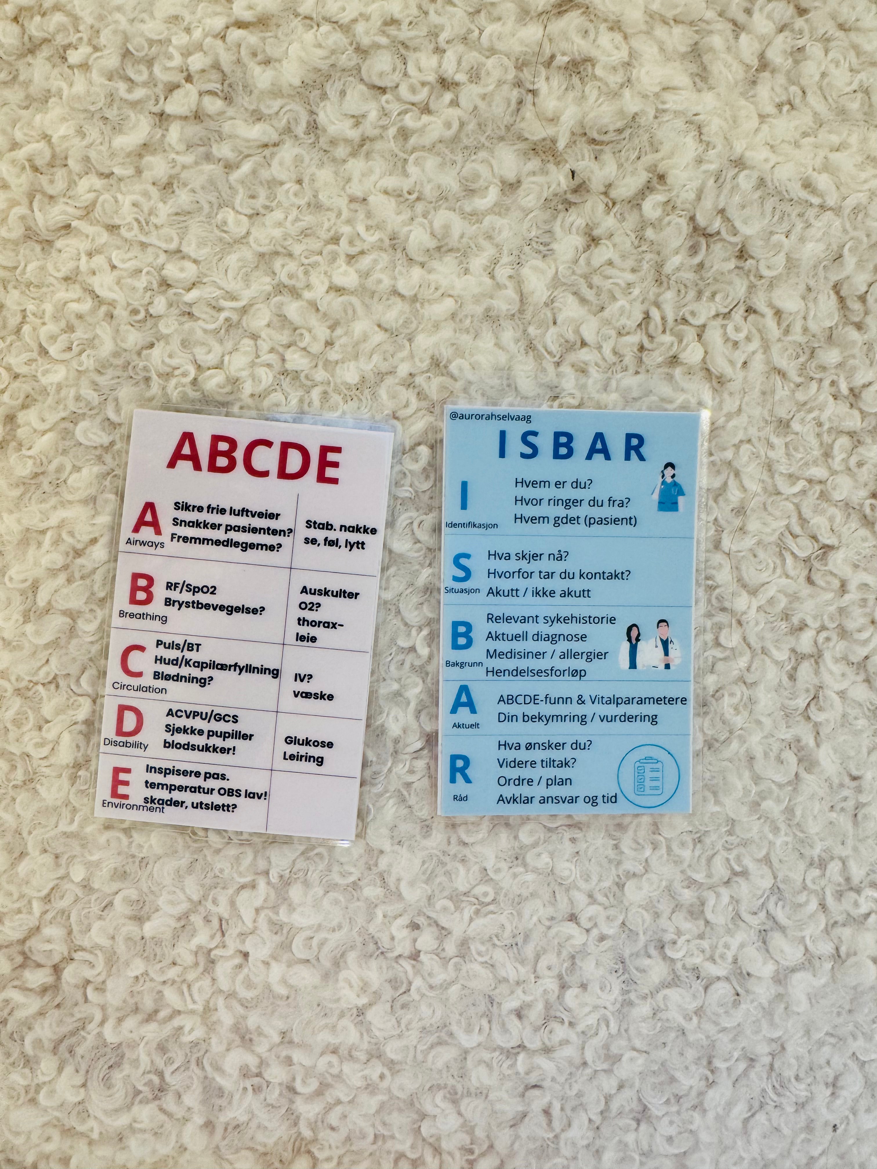 ABCDE & ISBAR