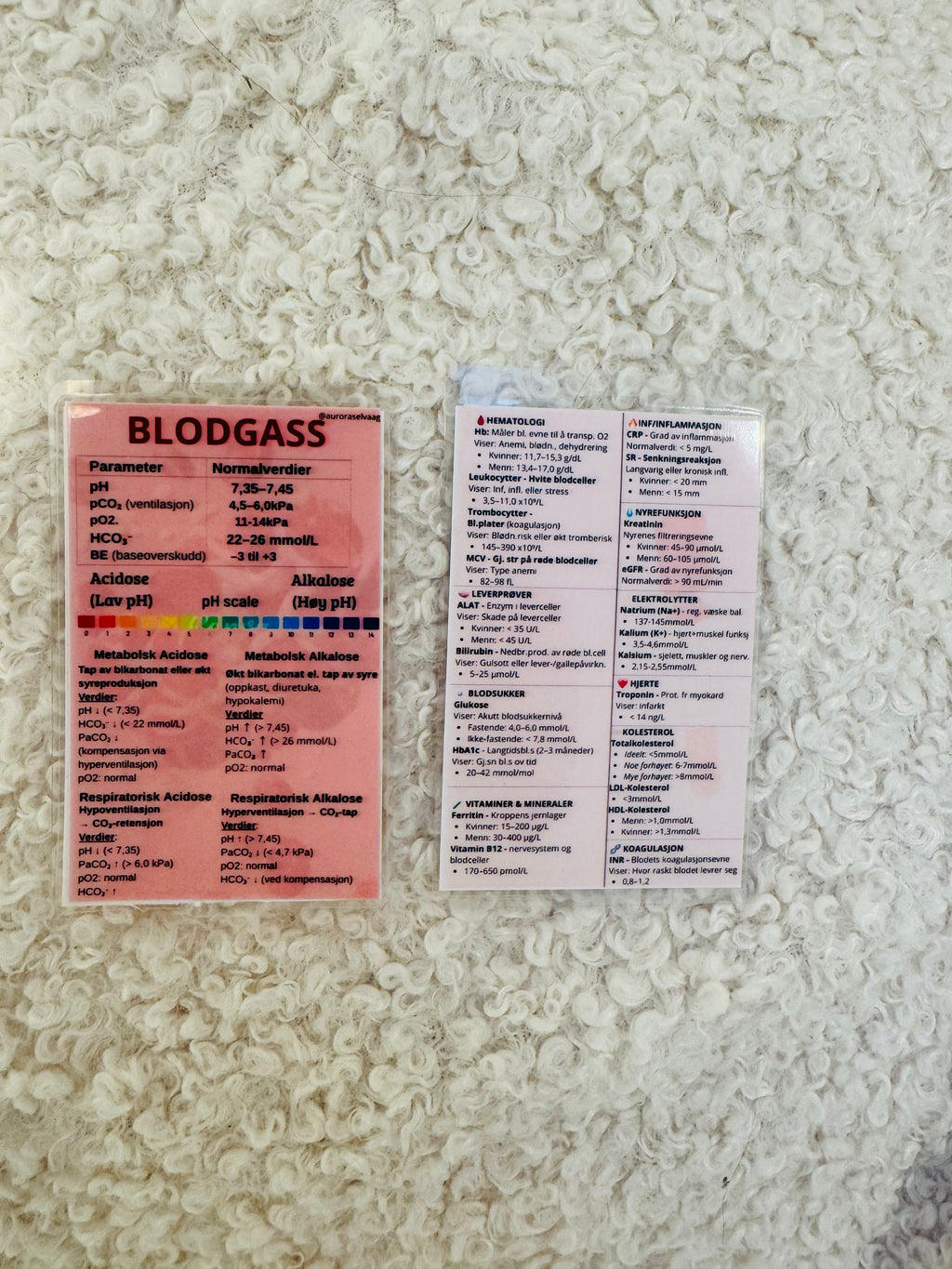 Blodgas & Blodprøver